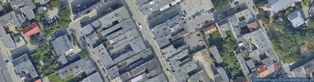 Zdjęcie satelitarne Królowej Jadwigi ul.