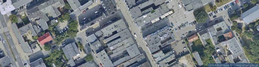 Zdjęcie satelitarne Królowej Jadwigi ul.