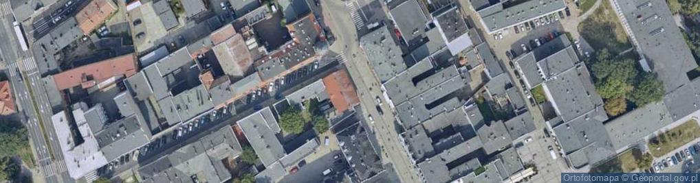 Zdjęcie satelitarne Królowej Jadwigi ul.