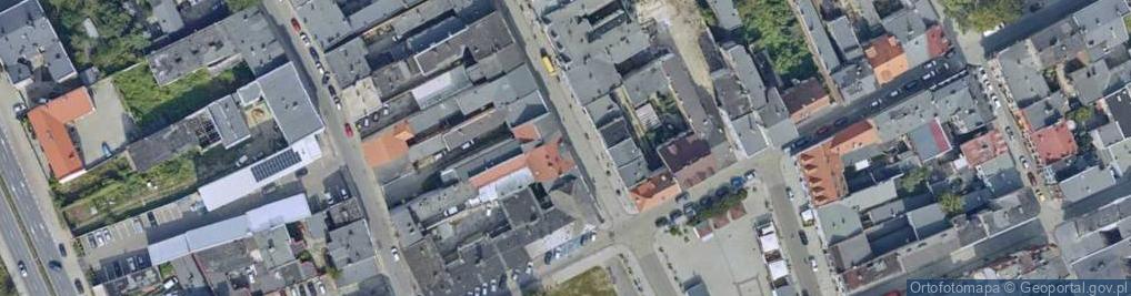 Zdjęcie satelitarne Królowej Jadwigi ul.
