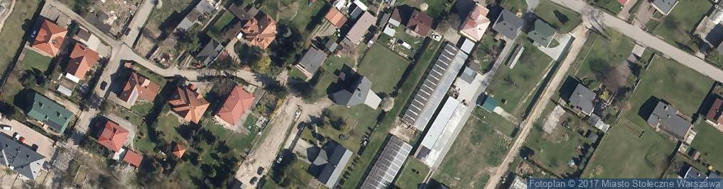 Zdjęcie satelitarne Krzywa ul.