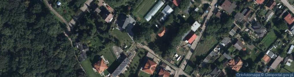 Zdjęcie satelitarne Krzywa ul.