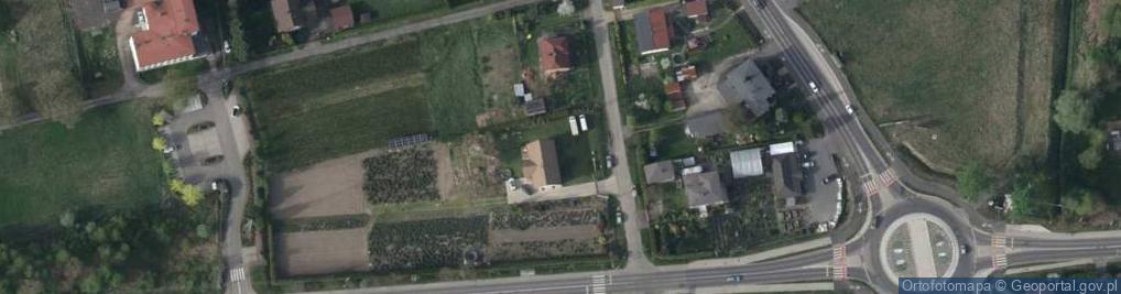 Zdjęcie satelitarne Krótka ul.