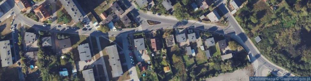 Zdjęcie satelitarne Kręta ul.