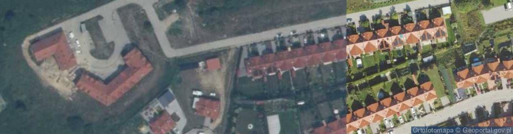 Zdjęcie satelitarne Kryształowa ul.