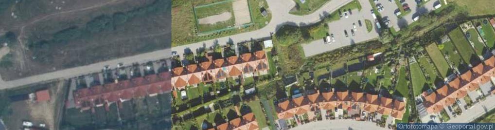 Zdjęcie satelitarne Kryształowa ul.