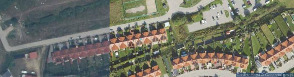 Zdjęcie satelitarne Kryształowa ul.