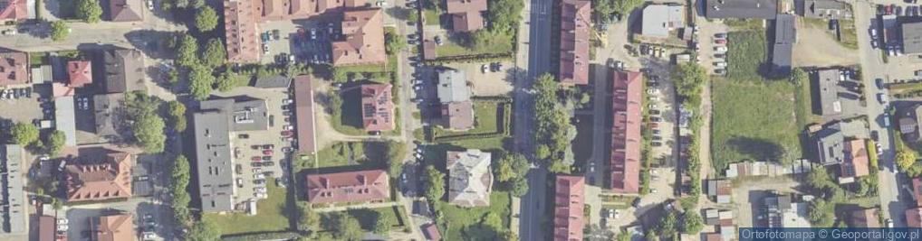 Zdjęcie satelitarne Króla Jana III Sobieskiego ul.
