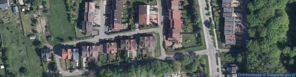 Zdjęcie satelitarne Królowej Jadwigi ul.