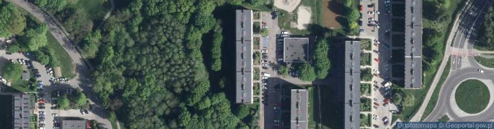 Zdjęcie satelitarne Krakowska ul.