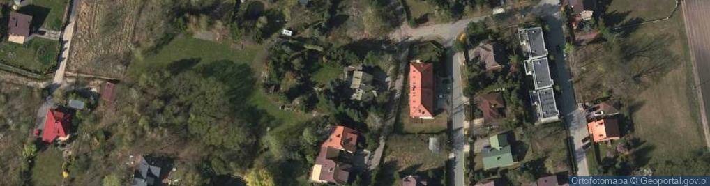 Zdjęcie satelitarne Krzywa ul.