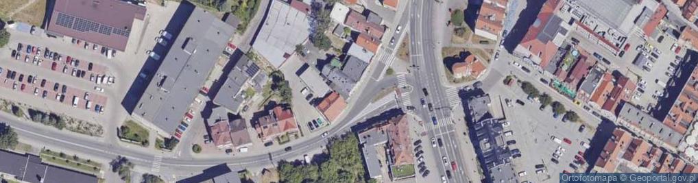 Zdjęcie satelitarne Króla Jana III Sobieskiego ul.