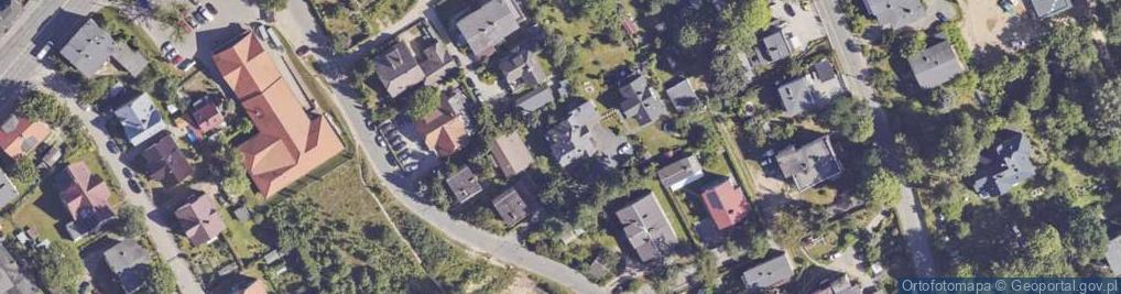 Zdjęcie satelitarne Krośnieńska ul.