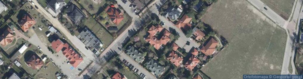 Zdjęcie satelitarne Krokusowa ul.
