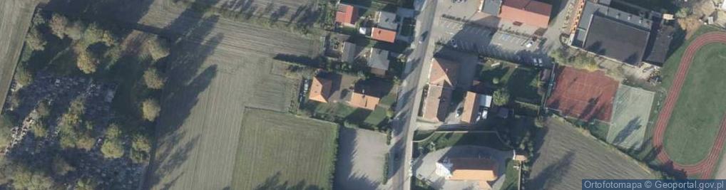Zdjęcie satelitarne Krzywińska ul.