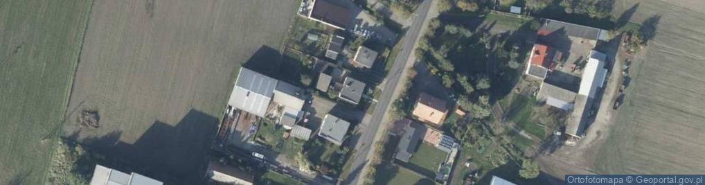 Zdjęcie satelitarne Krzywińska ul.