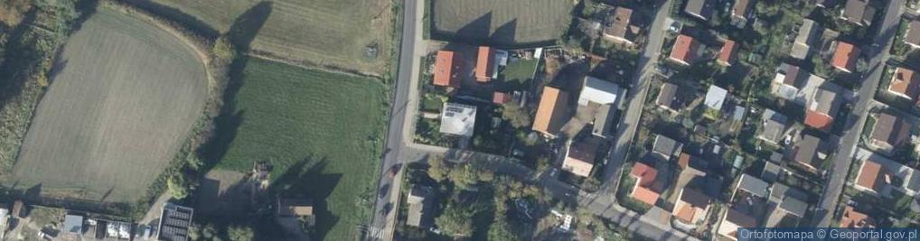 Zdjęcie satelitarne Krzywińska ul.