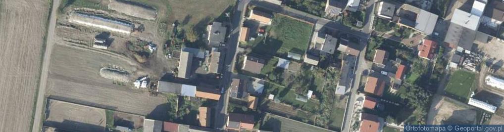 Zdjęcie satelitarne Krzywińska ul.