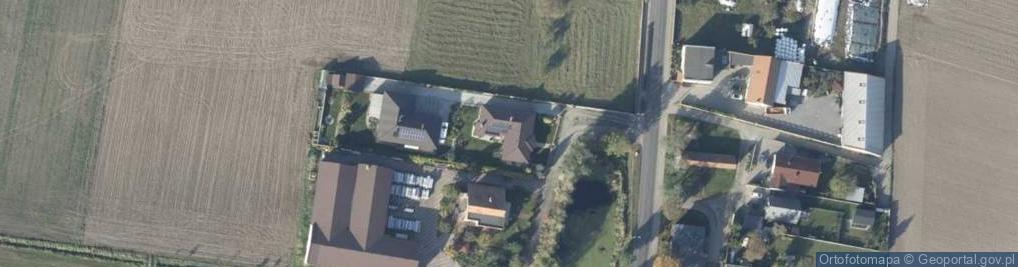 Zdjęcie satelitarne Krzywińska ul.