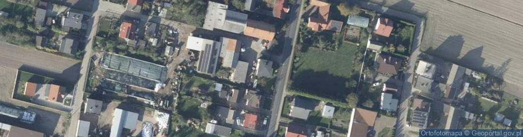 Zdjęcie satelitarne Krzywińska ul.