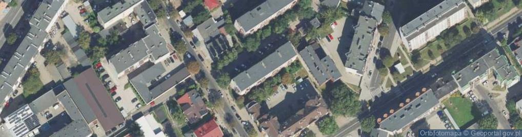 Zdjęcie satelitarne Krucza ul.