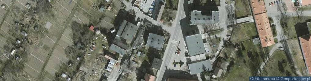 Zdjęcie satelitarne Krzyżowa ul.