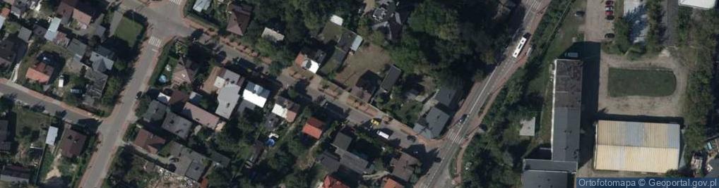 Zdjęcie satelitarne Krakowska ul.