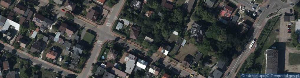 Zdjęcie satelitarne Krakowska ul.