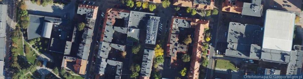 Zdjęcie satelitarne Królowej Jadwigi ul.