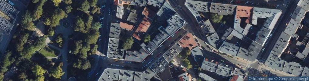 Zdjęcie satelitarne Krzywa ul.