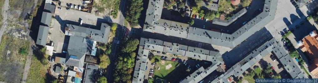 Zdjęcie satelitarne Krawczyka Bernarda ul.