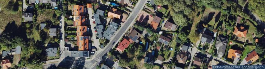 Zdjęcie satelitarne Krucza ul.