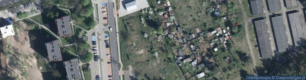 Zdjęcie satelitarne Królowej Jadwigi ul.