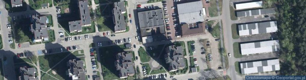 Zdjęcie satelitarne Królowej Jadwigi ul.