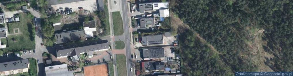 Zdjęcie satelitarne Królowej Jadwigi ul.