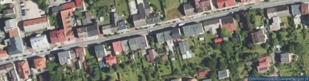 Zdjęcie satelitarne Krakowska ul.