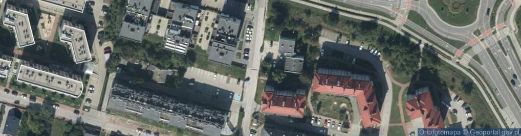 Zdjęcie satelitarne Króla Kazimierza Wielkiego ul.