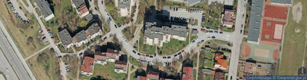 Zdjęcie satelitarne Króla Władysława Jagiełły ul.