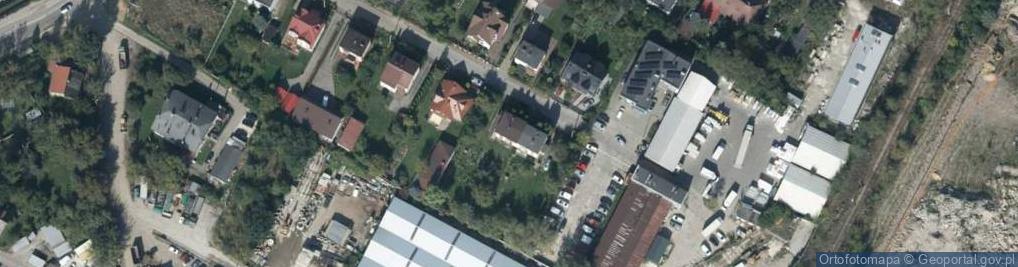 Zdjęcie satelitarne Krucza ul.