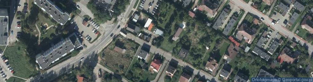 Zdjęcie satelitarne Krucza ul.