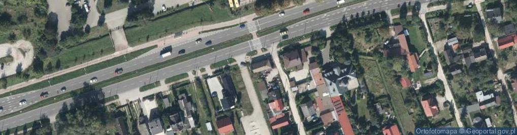 Zdjęcie satelitarne Krakowska ul.