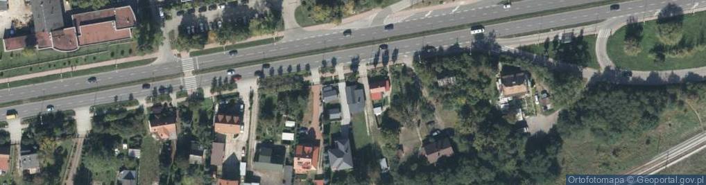 Zdjęcie satelitarne Krakowska ul.