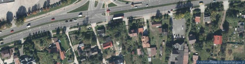 Zdjęcie satelitarne Krakowska ul.