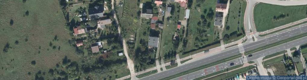 Zdjęcie satelitarne Krakowska ul.