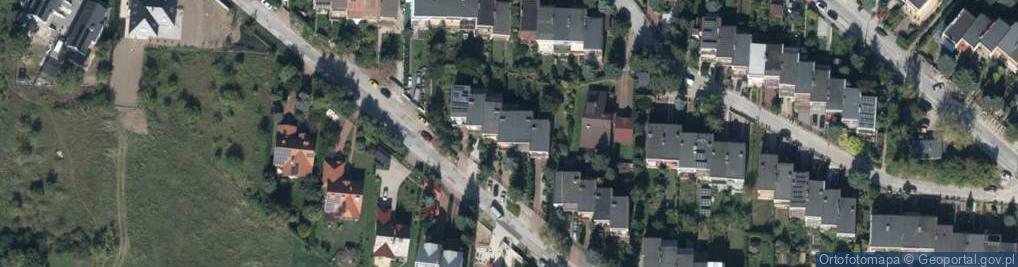 Zdjęcie satelitarne Kryształowa ul.