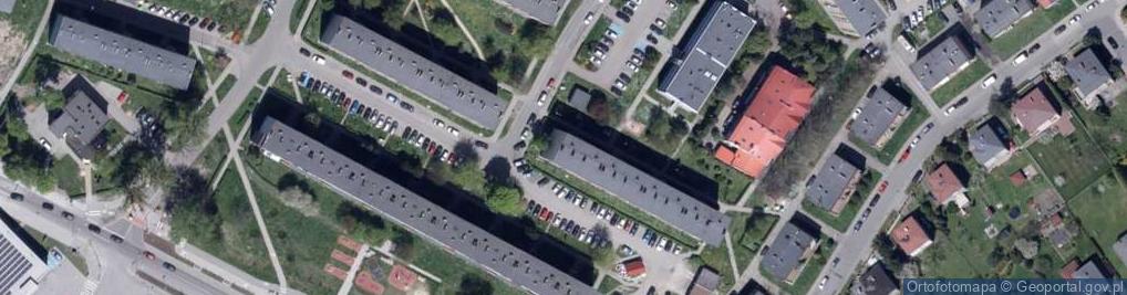 Zdjęcie satelitarne Króla Kazimierza Wielkiego ul.