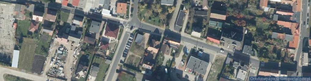Zdjęcie satelitarne Krobska ul.
