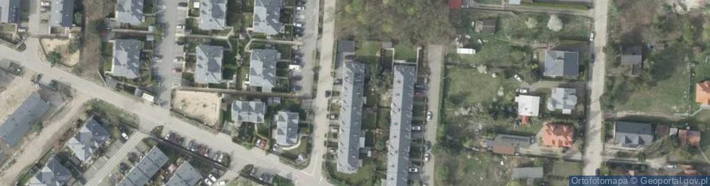 Zdjęcie satelitarne Królowej Marysieńki ul.