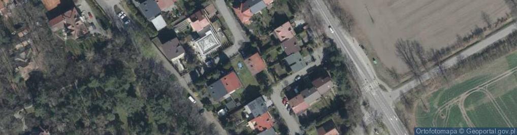 Zdjęcie satelitarne Królowej Jadwigi ul.