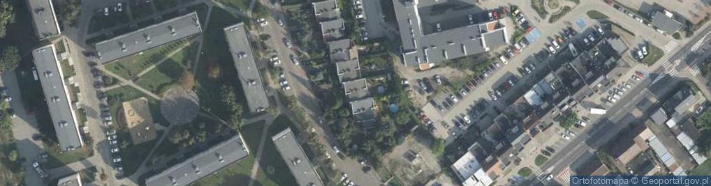 Zdjęcie satelitarne Królowej Jadwigi ul.